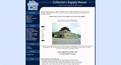Desktop Screenshot of collectorssupplyhouse.com
